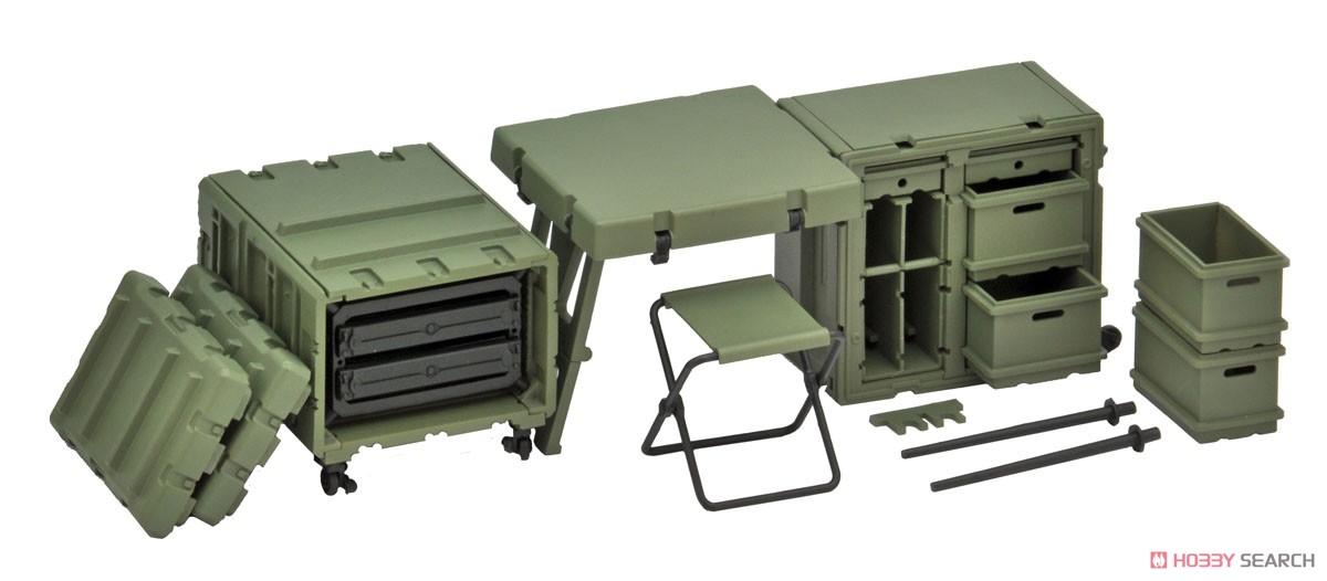 1/12 Little Armory (LD033) Field Desk A (Plastic model) Item picture5