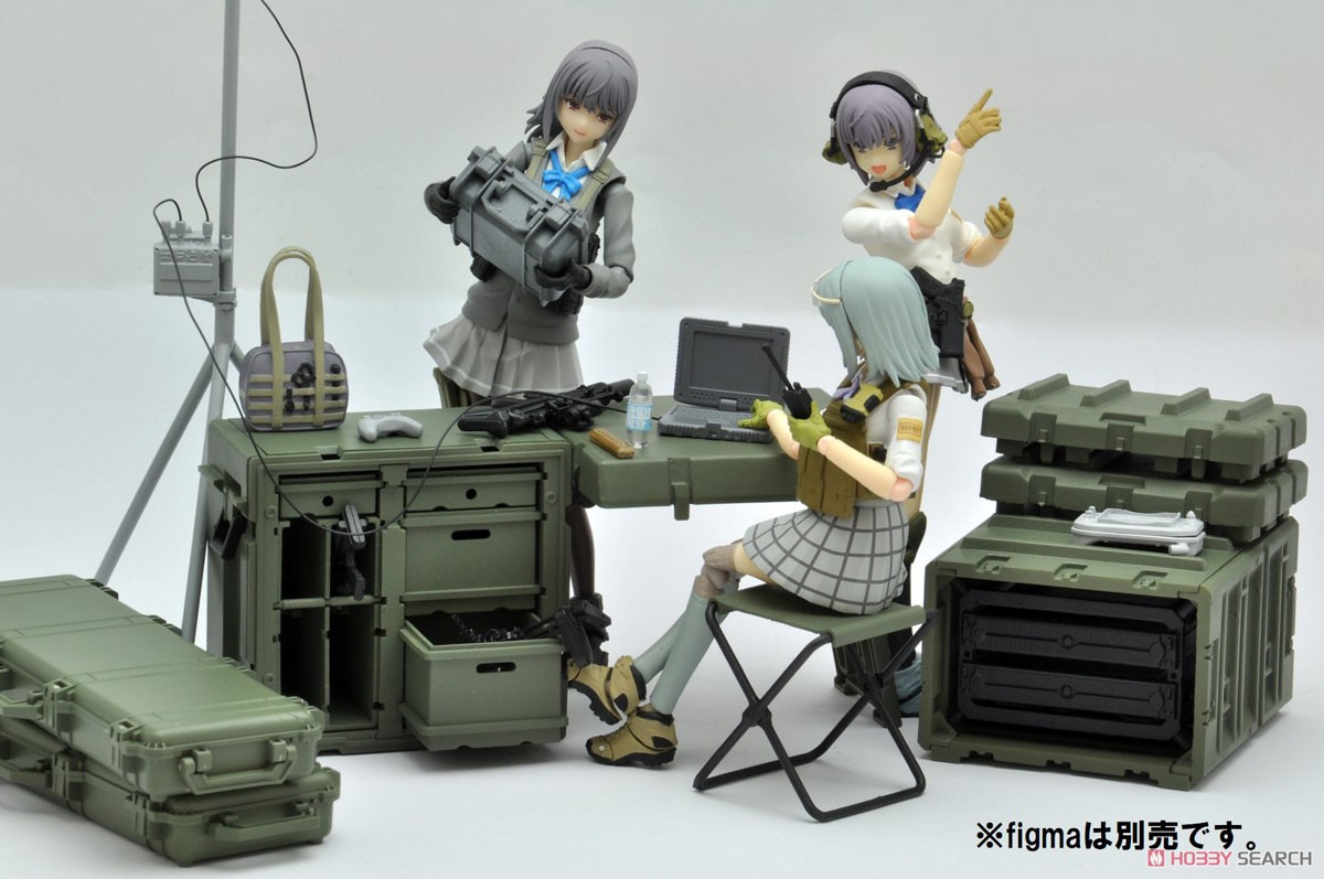 1/12 Little Armory (LD033) Field Desk A (Plastic model) Other picture2