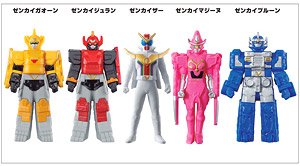 Soft Vinyl Hero Kikai Sentai Zenkaiger (Set of 10) (Shokugan)