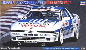 Minolta Supra Turbo A70 `1988 InterTEC` (Model Car)