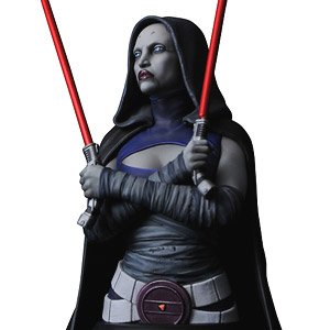 Star Wars: The Clone Wars/ Asajj Ventress 1/6 Bust (Completed)