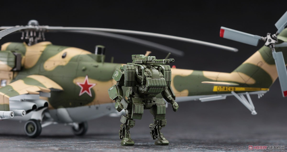 Mi-24 ハインド `UAV`&人型軽戦車`ゴート UGV` (プラモデル) 商品画像4