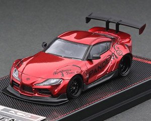 Pandem Supra (A90) Red Metallic (Diecast Car)