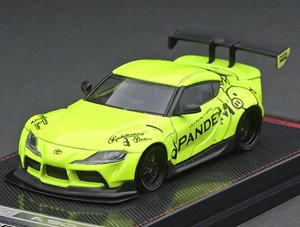 Pandem Supra (A90) Yellow Green (Diecast Car)
