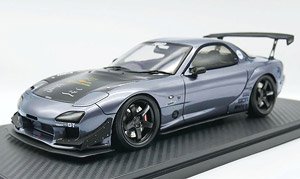 FEED RX-7 (FD3S) 魔王 Gun Metallic (ミニカー)