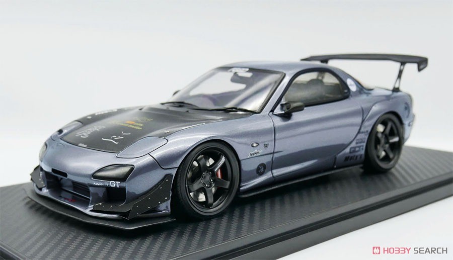 FEED RX-7 (FD3S) 魔王 Gun Metallic (ミニカー) 商品画像1