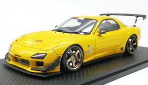 Feed RX-7 (FD3S) Yellow (Diecast Car)