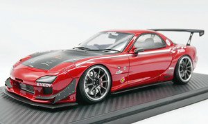 Feed RX-7 (FD3S) `Maou` Red (Diecast Car)