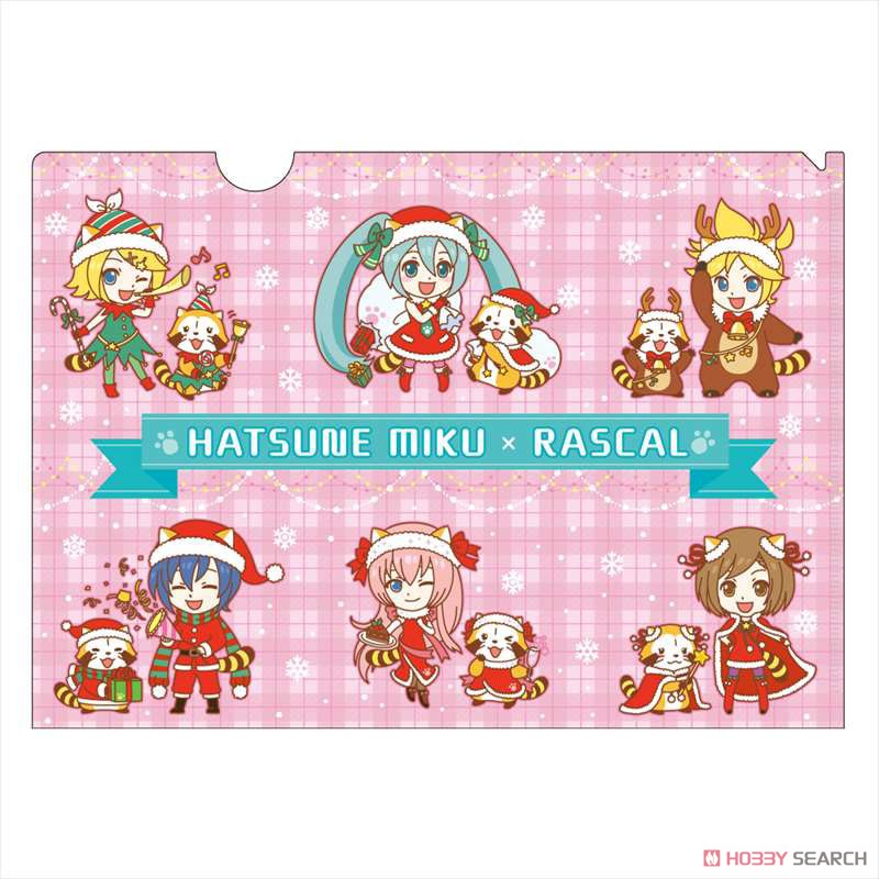 Hatsune Miku x Rascal 2020 Winter Clear File (Anime Toy) Item picture2