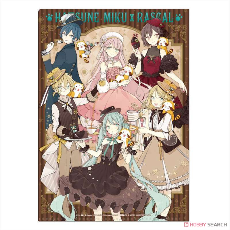 Hatsune Miku x Rascal 2020 Winter Clear File (Anime Toy) Item picture3