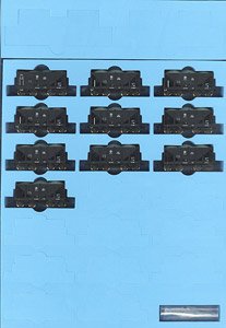 Chichibu Railway WOKI100 + WOKIFU100 Limestone Freight Train Ten Car Set (10-Car Set) (Model Train)