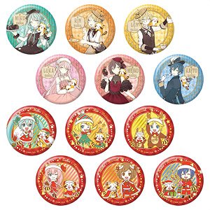 Hatsune Miku x Rascal 2020 Winter Large Can Badge Collection (Set of 12) (Anime Toy)