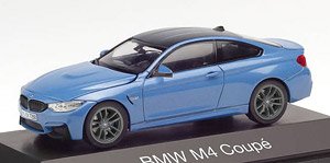 BMW M4 クーペ ラグナセカ ブルー (ミニカー)