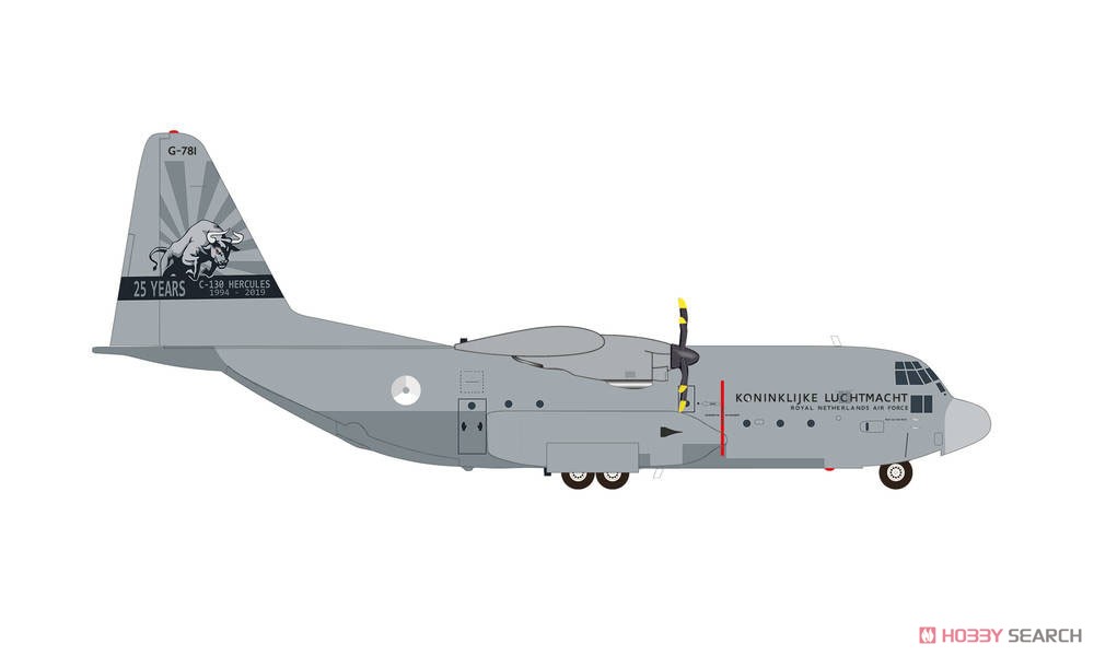 C-130H オランダ空軍 336飛行隊 `25 Years C-130 Hercules` G-781 (完成品飛行機) その他の画像1