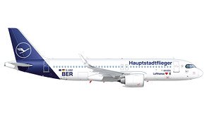 (Snap-Fit) A320neo ルフトハンザ航空 `Hauptstadtflieger` D-AINZ (完成品飛行機)
