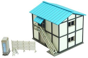 [みにちゅあーと] みにちゅあーとプチ プレハブ小屋 (組み立てキット) (鉄道模型)