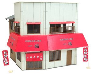 [Miniatuart] Visual Scene Series : Street Shop - 13 (Unassembled Kit) (Model Train)