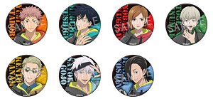Jujutsu Kaisen Trading Can Badge (Set of 7) (Anime Toy)