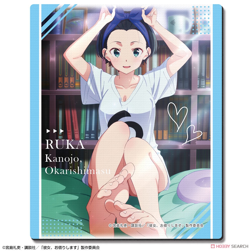 [Rent-A-Girlfriend] Rubber Mouse Pad Design 08 (Ruka Sarashina/B) (Anime Toy) Item picture1