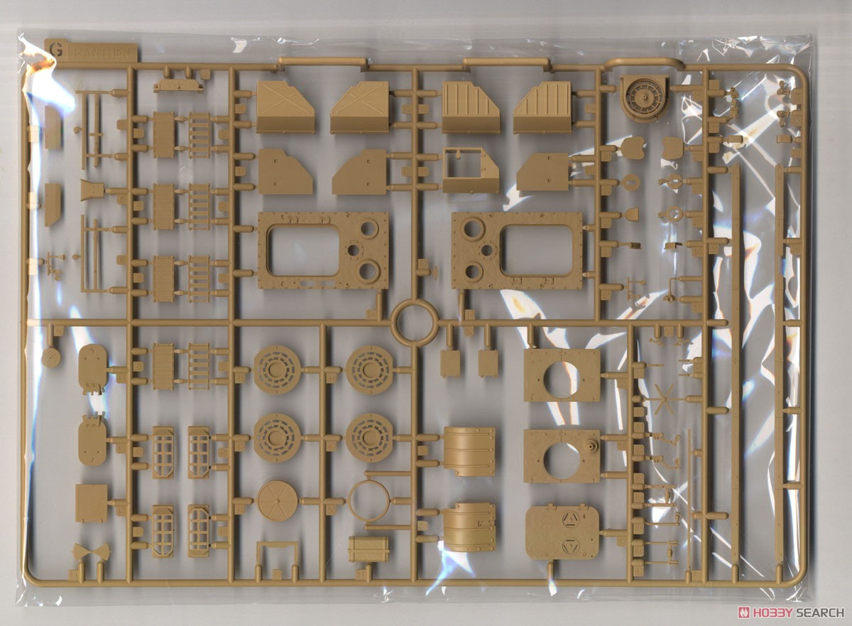 パンター F型 w/連結組立可動式履帯 (プラモデル) 中身7