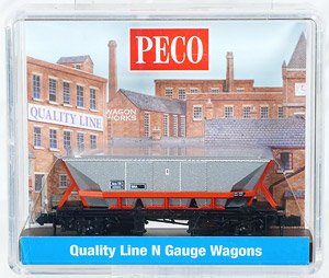 NR-301 MGR Coal Hopper Wagon (Silver / Orange) (Model Train)