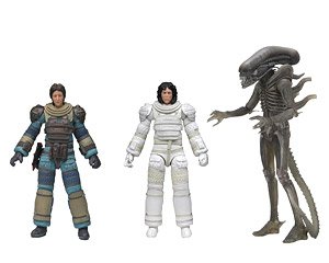 Alien 40th Anniversary/ 7 inch Action Figure Series 4 (Set of 3) (Completed)
