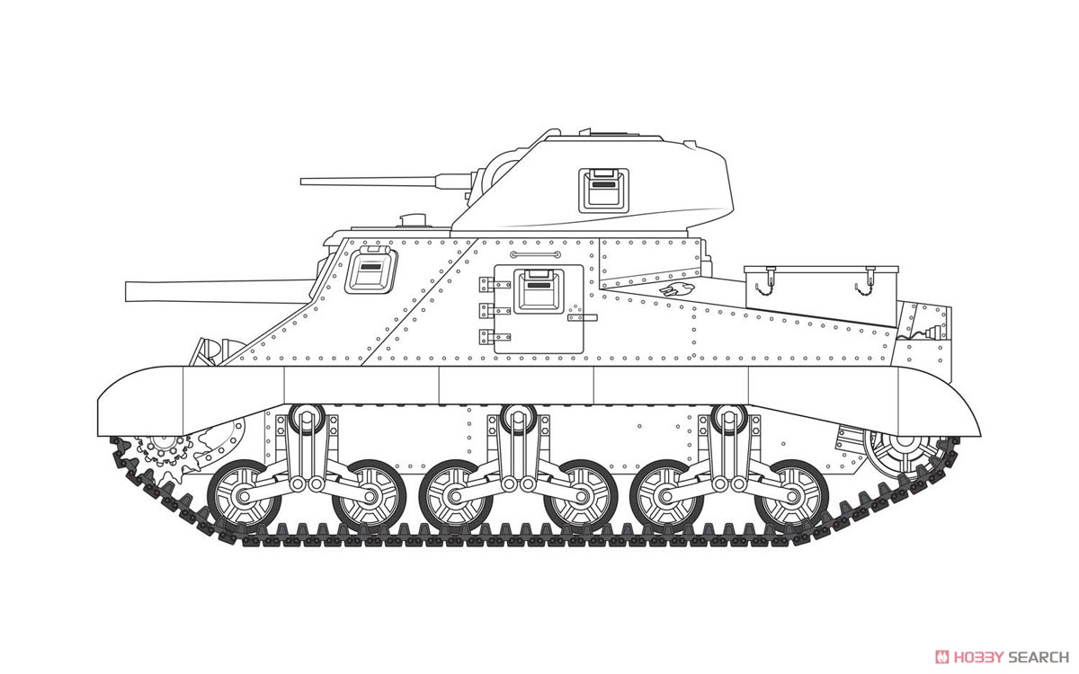 M3 グラント 中戦車 (プラモデル) その他の画像2