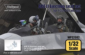 ACE II 射出座席セット F-16 後期型 (1/32 F-16C/D/E/I用) (1/32 タミヤ用) (プラモデル)