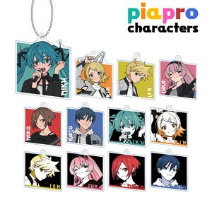 Piapro Characters [Especially Illustrated] Band Ver. Art by Tarou 2 Trading Acrylic Key Ring (Set of 12) (Anime Toy)