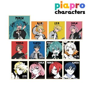 Piapro Characters [Especially Illustrated] Band Ver. Art by Tarou 2 Trading Mini Colored Paper (Set of 12) (Anime Toy)