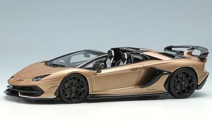 Lamborghini Aventador SVJ Roadster 2019 (Leirion wheel) マットブロンズ (カーボンパッケージ) (ミニカー)