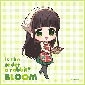 [Is the Order a Rabbit? Bloom] Towel Handkerchief with Tippy Chiya (Valentine) (Anime Toy)