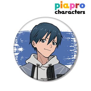 Piapro Characters [Especially Illustrated] Kaito Band Ver. Art by Tarou 2 Big Can Badge (Anime Toy)