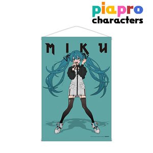 Piapro Characters [Especially Illustrated] Hatsune Miku Band Ver. Art by Tarou 2 Tapestry (Anime Toy)