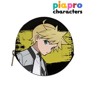 Piapro Characters [Especially Illustrated] Kagamine Len Band Ver. Art by Tarou 2 Round Coin Case (Anime Toy)