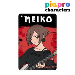 Piapro Characters [Especially Illustrated] Meiko Band Ver. Art by Tarou 2 1 Pocket Pass Case (Anime Toy)