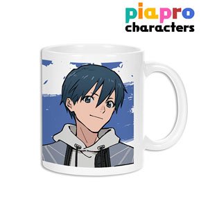 Piapro Characters [Especially Illustrated] Kaito Band Ver. Art by Tarou 2 Mug Cup (Anime Toy)