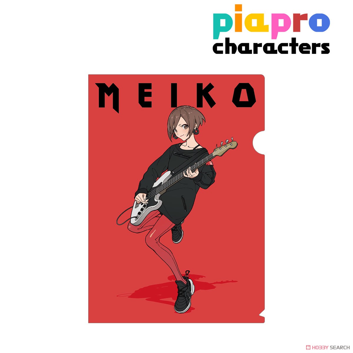 Piapro Characters [Especially Illustrated] Meiko Band Ver. Art by Tarou 2 Clear File (Anime Toy) Item picture1