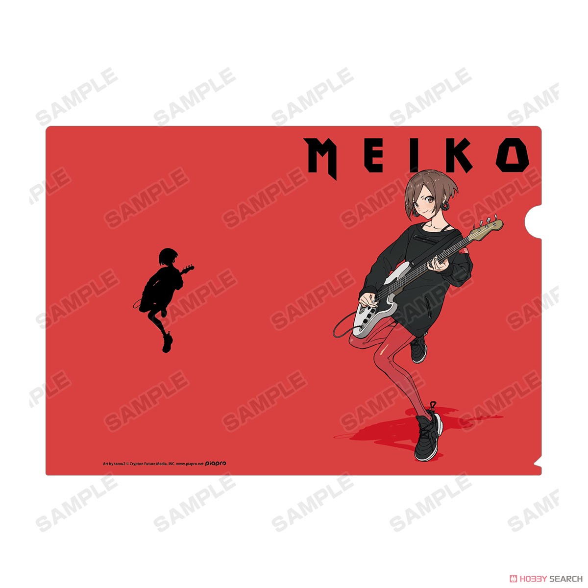 Piapro Characters [Especially Illustrated] Meiko Band Ver. Art by Tarou 2 Clear File (Anime Toy) Item picture3