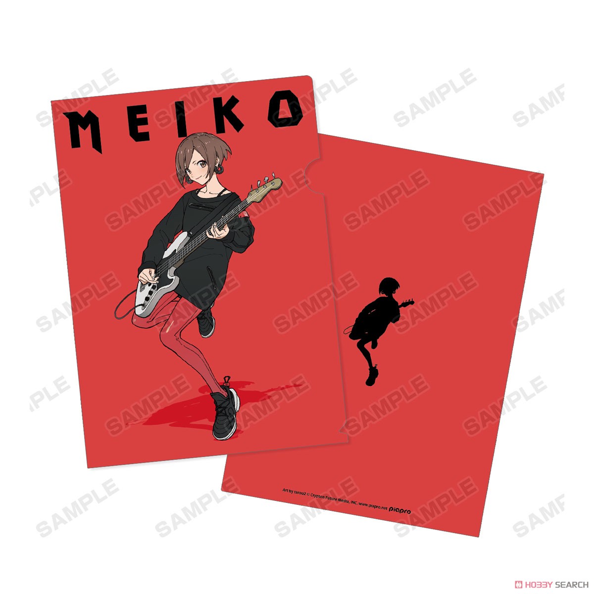 Piapro Characters [Especially Illustrated] Meiko Band Ver. Art by Tarou 2 Clear File (Anime Toy) Item picture4