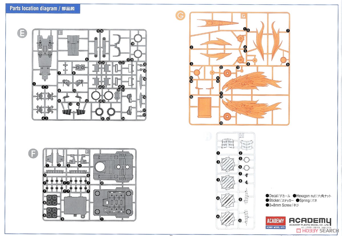 Science Ninja Team Gatchaman God Phoenix (Plastic model) Assembly guide14