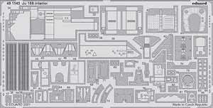 Ju188 内装エッチングパーツ (レベル用) (プラモデル)