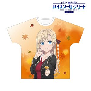 劇場版 ハイスクール・フリート 描き下ろしイラスト ヴィルヘルミーナ 紅葉狩りver. フルグラフィックTシャツ ユニセックス(サイズ/L) (キャラクターグッズ)