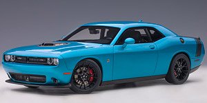 ダッジ チャレンジャー 392 HEMI スキャットパック シェイカー 2018 (パール・ブルー) (ミニカー)