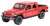 2021 Jeep Gladiator Overland (Hard Top) (Red) (ミニカー) 商品画像1