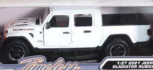 2021 Jeep Gladiator Rubicon (Hard Top) (White) (Diecast Car)