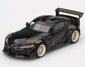 Pandem GR Supra V1.0 Black (LHD) (Diecast Car)
