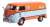 Volkswagen Type2(T1) Delivery Van Gulf Model (Orange/Light Blue) (Diecast Car) Item picture1