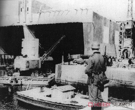 ドイツ海軍 Uボート基地 ブンカー (プラモデル) その他の画像12