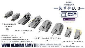WWII German Army III (Plastic model)